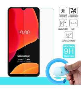 Microsonic Casper Via E30 Nano Glass Cam Ekran Koruyucu (Renksiz)