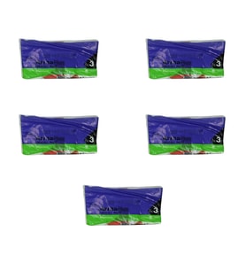 ArmaPlus Takviyeli Kalın Baskılı Beyaz Çanta Poşet Torba - 3 No - 33x45 Cm. - 50 Adetlik 5 Paket
