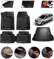 Dacia Logan Mcv 2005-2014 Uyumlu Paspas Araca Özel Bagaj Havuzu MBS Siyah