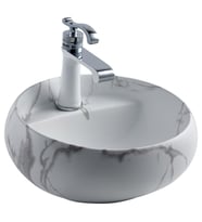 LENA TEZGAHÜSTÜ LAVABO (BEYAZ MERMER) EH-4660M6