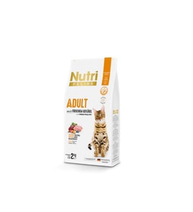 Nutri Feline Glutensiz Kümes Hayvanlı Düşük Tahıllı Yetişkin Kedi Maması 2 Kg