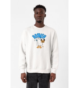 Donal Boobash Halloween Beyaz Erkek 2ip Sweatshirt