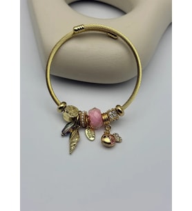Çelik Gold Pandora Bileklik - 25-blk277