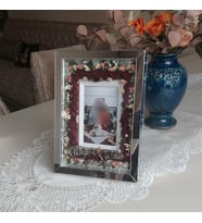 Fotoğraf Hediye! 21x30 cm Gümüş Pleksi Kaplı Resim Çerçevesi! Şık ve Dekoratif Ürün!(Fotoğraf Hediye)