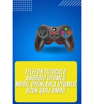 Kablosuz Oyun Kolu Bluetooth Joystick Gamepad Android Uyumlu