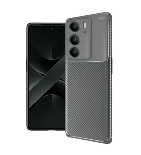 Realme C75 4g Auto Focus Karbon Kapak - Gri