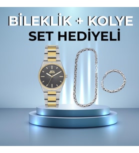 Slazenger SL.09.2116.3.06  Çelik Altın/Metalik Gri 33 mm Kadın Kol Saati