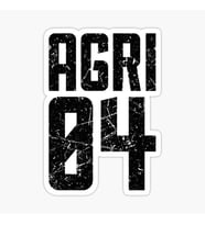 04 AĞRI Sticker Yapıştırma Oto Etiket 17cm
