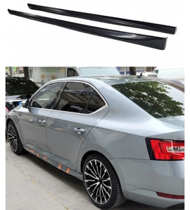 Skoda Superb Yan Marşpiyel (Plastik) (Standart)
