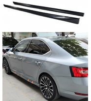 Skoda Superb Yan Marşpiyel (Plastik) (Standart)