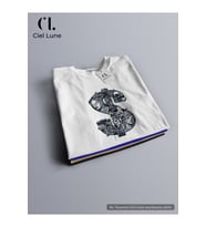 Nevermind Unisex Dolar Ghetto Özel Tasarım - Oversize T-Shirt (Beyaz)