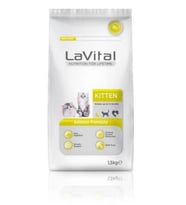 Lavital Somon Balıklı Yavru Kedi Maması 1,5 Kg (Kahverengi)