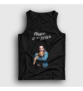 Presmono Unisex Siyah Brendon Panic! at the Disco Atlet 72080tt
