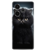 Pova 6 Pro (LI9) Kılıf Boutique Baskılı Resimli Tombul Kedi Pcode -003