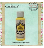 Cadence Style Matt Enamel Cam & Porselen Boyası 59 ml. E-359 Ihlamur 