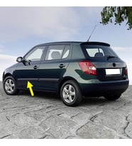 Skoda Fabia 2 2007-2010 Sol Ön Kapı Çıtası Düz 5J0853515