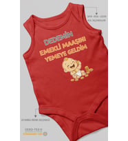 Dedemden Sıfır Kollu Bebek Zıbını %100 Pamuk