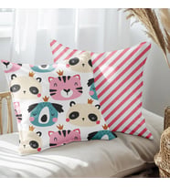 eJOYA Modern Tasarımlı 2'li Yastık İçi Ve Kırlent Kılıfı 45cm 113572