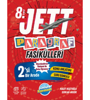 ÜNLÜLER KARMASI 8. SINIF JETT PARAGRAF FASİKÜLLERİ