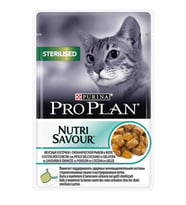ProPlan Pouch Kısırlaştırılmış Balıklı Yaş Kedi Maması 85 Gr