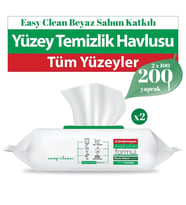 Easy Clean Yüzey Temizlik Havlusu 100 Yaprak X 2 Adet