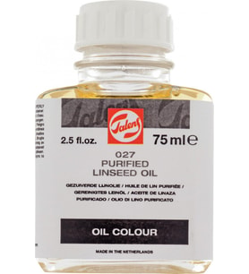 oil Talens LINSEED OIL PURIFIED 027 75ML (SAF KETEN YAĞI)