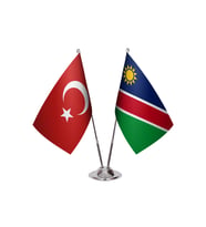 Namibya İkili Masa Bayrağı