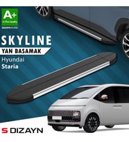 S-Dizayn Hyundai Staria Skyline Krom Yan Basamak 233 Cm 2021 Üzeri A+ Kalite