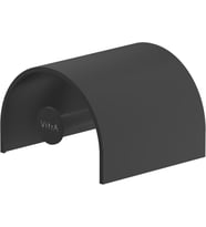 Vitra Origin A4488836 Kapaklı Tuvalet Kağıtlığı, Mat Siyah