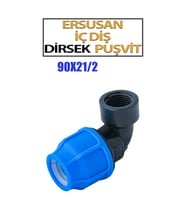 İç Diş Dirsek Puşvit 90x21/2 Lik