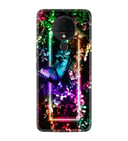 Tecno Spark 6 Kılıf Silikon Desen Butterfly Neon 1684