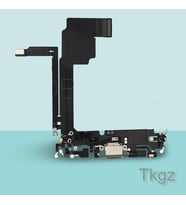 Apple İphone 15 PRO MAX Full Şarj Soketi Filmi FLEX (GOLD)