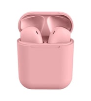 i12 TWS Bluetooth 5.1 Dokunmatik Kulak İçi Kulaklık Pembe
