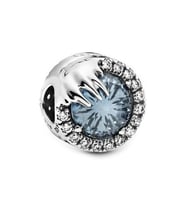 Nur Silver Mavi Taşlı Gümüş Charm NUR-BL01769
