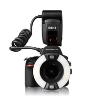 Canon İçin MeiKe MK-14EXT E-TTL (Macro) Makro Ring Flaş