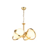 Mango 4'Lü Avize (Gold)