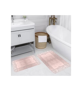 Eliana Home Baskılı 2'li Banyo Paspas Takımı RVG5104