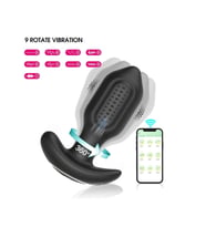 Censan Sledgehammer Swing - Telefon Kontrollü Titreşimli  Plug (Siyah)
