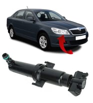 SKODA OCTAVİA SAĞ(YOLCU) FAR YIKAMA MOTORU ROBOTU 2009-2010-2011-2012-2013 1Z0955966B