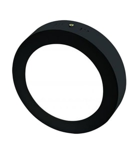 KENDAL KDL423B Smd Led’li Yuvarlak 24W Siyah Kasa Sıva Üstü Panel Armatür Günışığı