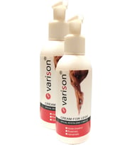 Hintohu Varison Varicose Vein Defense Cream ,,diz,bacak Bakım Kremi 120 ml 2 Adet
