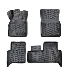 Rizline 3D Oto Paspas Siyah Renk Renault Scenic 2 2003 - 2009 ile uyumlu