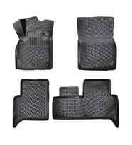 Rizline 3D Oto Paspas Siyah Renk Renault Scenic 2 2003 - 2009 ile uyumlu