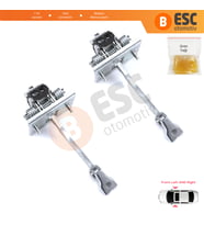 Citroen DS5 2011-2018 9670813380 İçin 2 EA Ön Sağ ve Sol Kapı Gergi Yayı