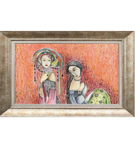 GÜMÜŞ ÇERÇEVELİ TABLO N1239