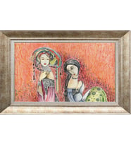 GÜMÜŞ ÇERÇEVELİ TABLO N1239
