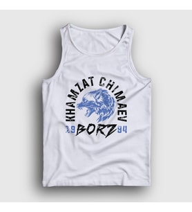 Presmono Unisex Beyaz Borz Khamzat Chimaev Mma Ufc Atlet 427023tt (Beyaz)