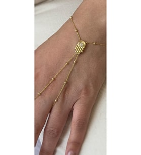 Fatma Ana Eli Şahmeran 925 Ayar (Gold)
