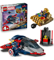 ® ǀ Marvel Kaptan Amerika, Thanos'a Karşı 76319 – 4 Yaş & Üzeri Çocuklar Için Minifigür Içeren Oyunc