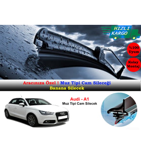 Audi A1 Muz Silecek Takımı